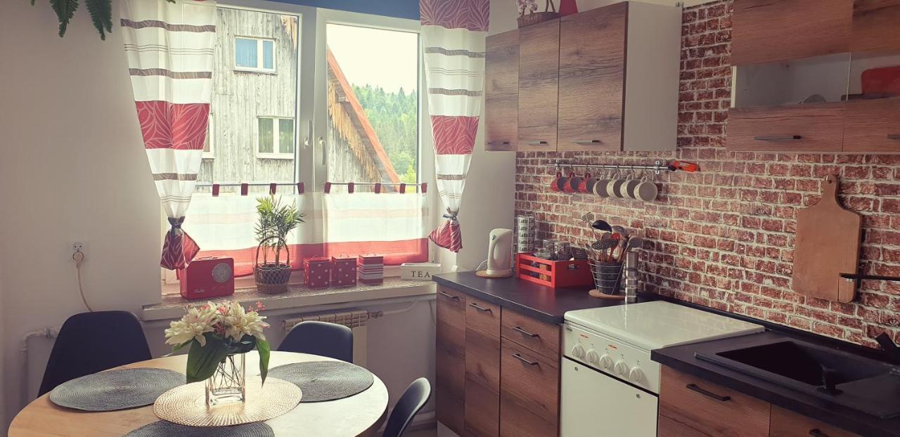 Apartament Wrzos Bieszczady ชาร์ดนา ภายนอก รูปภาพ